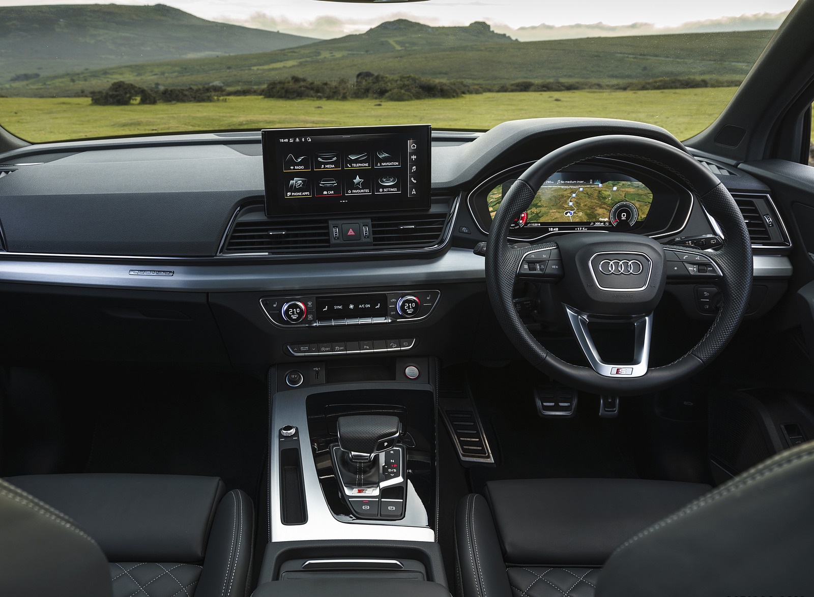 2021 Audi SQ5 TDI (UK-Spec) Interior Cockpit Wallpapers #80 of 102