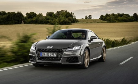 2021 Audi TT Coupe Bronze Selection (Color: Chronos Grey) Front Three-Quarter Wallpapers  450x275 (3)