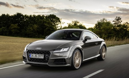 2021 Audi TT Coupe Bronze Selection (Color: Chronos Grey) Front Three-Quarter Wallpapers  450x275 (4)