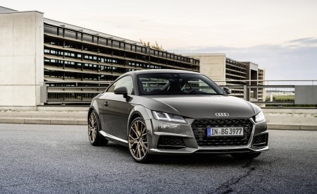 2021 Audi TT Coupe Bronze Selection (Color: Chronos Grey) Front Three-Quarter Wallpapers 450x275 (12)