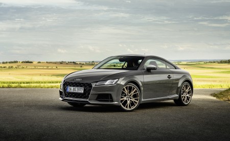 2021 Audi TT Coupe Bronze Selection (Color: Chronos Grey) Front Three-Quarter Wallpapers 450x275 (9)