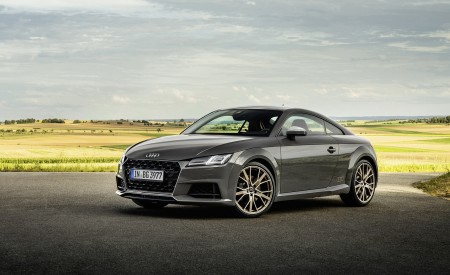 2021 Audi TT Coupe Bronze Selection (Color: Chronos Grey) Front Three-Quarter Wallpapers 450x275 (9)