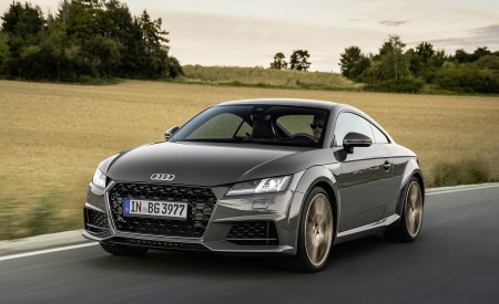 2021 Audi TT Coupe Bronze Selection (Color: Chronos Grey) Front Three-Quarter Wallpapers 450x275 (5)