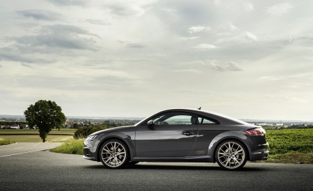 2021 Audi TT Coupe Bronze Selection (Color: Chronos Grey) Side Wallpapers 450x275 (11)