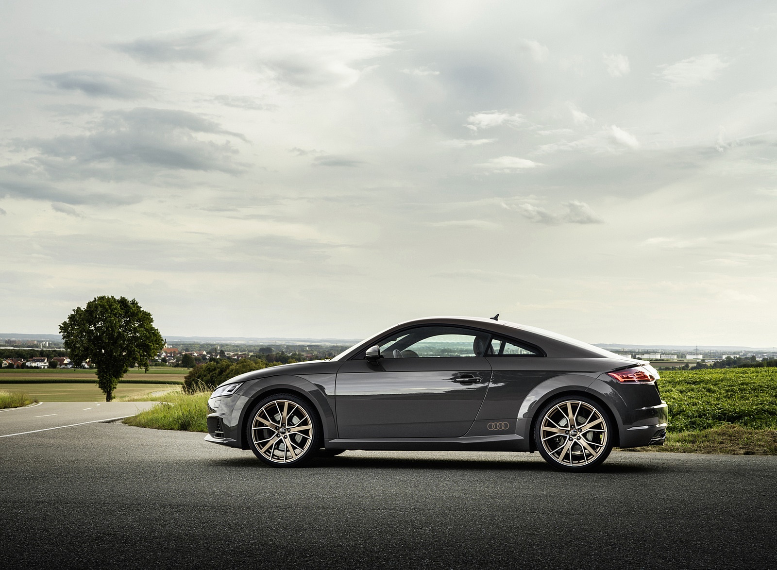 2021 Audi TT Coupe Bronze Selection (Color: Chronos Grey) Side Wallpapers #11 of 13