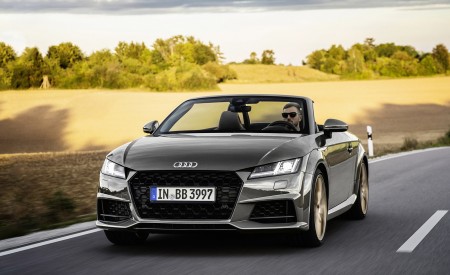 2021 Audi TT Roadster Bronze Selection (Color: Chronos Grey) Front Wallpapers  450x275 (1)