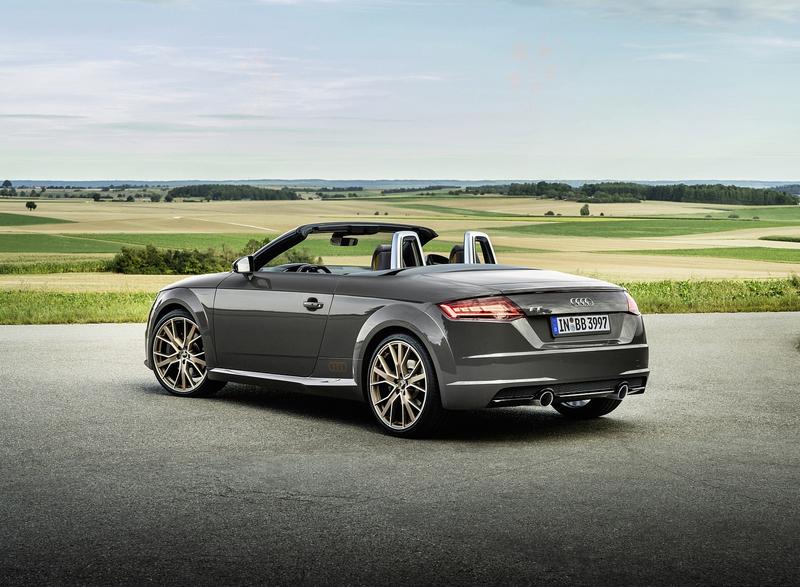 2021 Audi TT Roadster Bronze Selection (Color: Chronos Grey) Rear Three-Quarter Wallpapers  #8 of 13