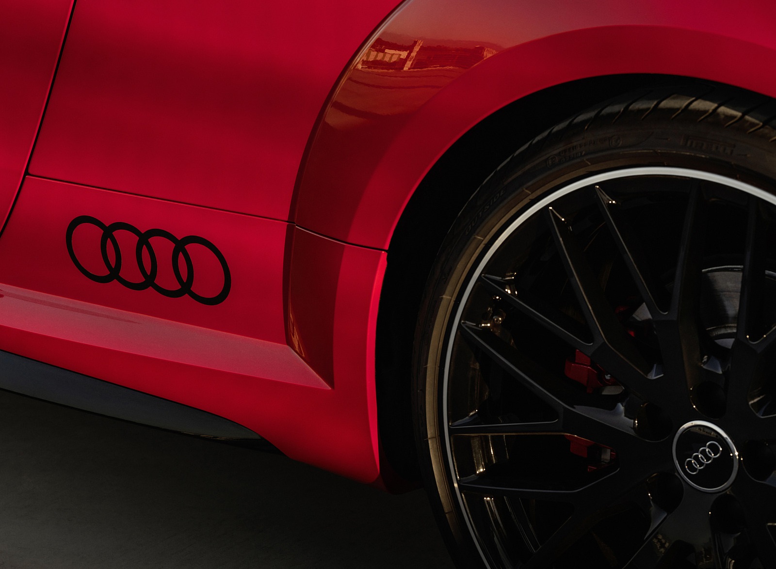 2021 Audi TTS Coupe Competition Plus (Color: Tango Red) Detail Wallpapers #11 of 16