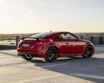 2021 Audi TTS Coupe Competition Plus (Color: Tango Red) Rear Three-Quarter Wallpapers 150x120