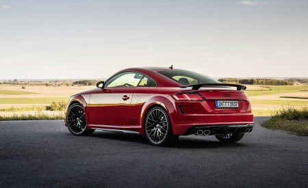 2021 Audi TTS Coupe Competition Plus (Color: Tango Red) Rear Three-Quarter Wallpapers  450x275 (7)