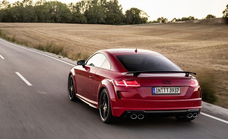 2021 Audi TTS Coupe Competition Plus (Color: Tango Red) Rear Three-Quarter Wallpapers  450x275 (2)