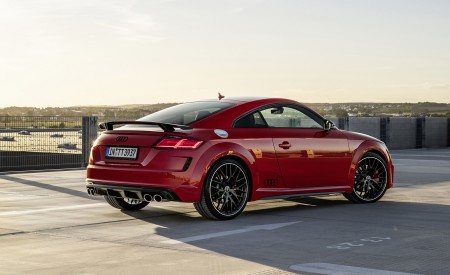 2021 Audi TTS Coupe Competition Plus (Color: Tango Red) Rear Three-Quarter Wallpapers 450x275 (8)