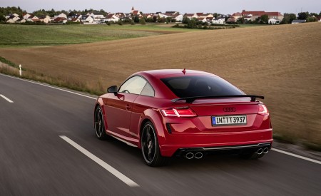 2021 Audi TTS Coupe Competition Plus (Color: Tango Red) Rear Three-Quarter Wallpapers 450x275 (3)