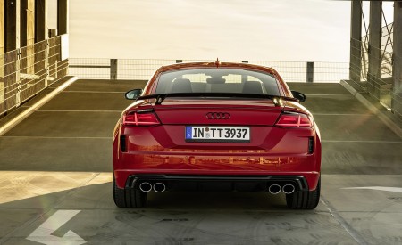 2021 Audi TTS Coupe Competition Plus (Color: Tango Red) Rear Wallpapers 450x275 (9)