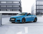 2021 Audi TTS Roadster Competition Plus (Color: Turbo Blue) Front Three-Quarter Wallpapers 150x120