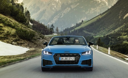 2021 Audi TTS Roadster Competition Plus (Color: Turbo Blue) Front Wallpapers 450x275 (6)