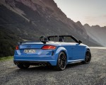 2021 Audi TTS Roadster Competition Plus (Color: Turbo Blue) Rear Three-Quarter Wallpapers 150x120