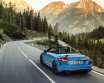 2021 Audi TTS Roadster Competition Plus (Color: Turbo Blue) Rear Three-Quarter Wallpapers  150x120