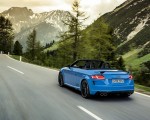 2021 Audi TTS Roadster Competition Plus (Color: Turbo Blue) Rear Three-Quarter Wallpapers 150x120