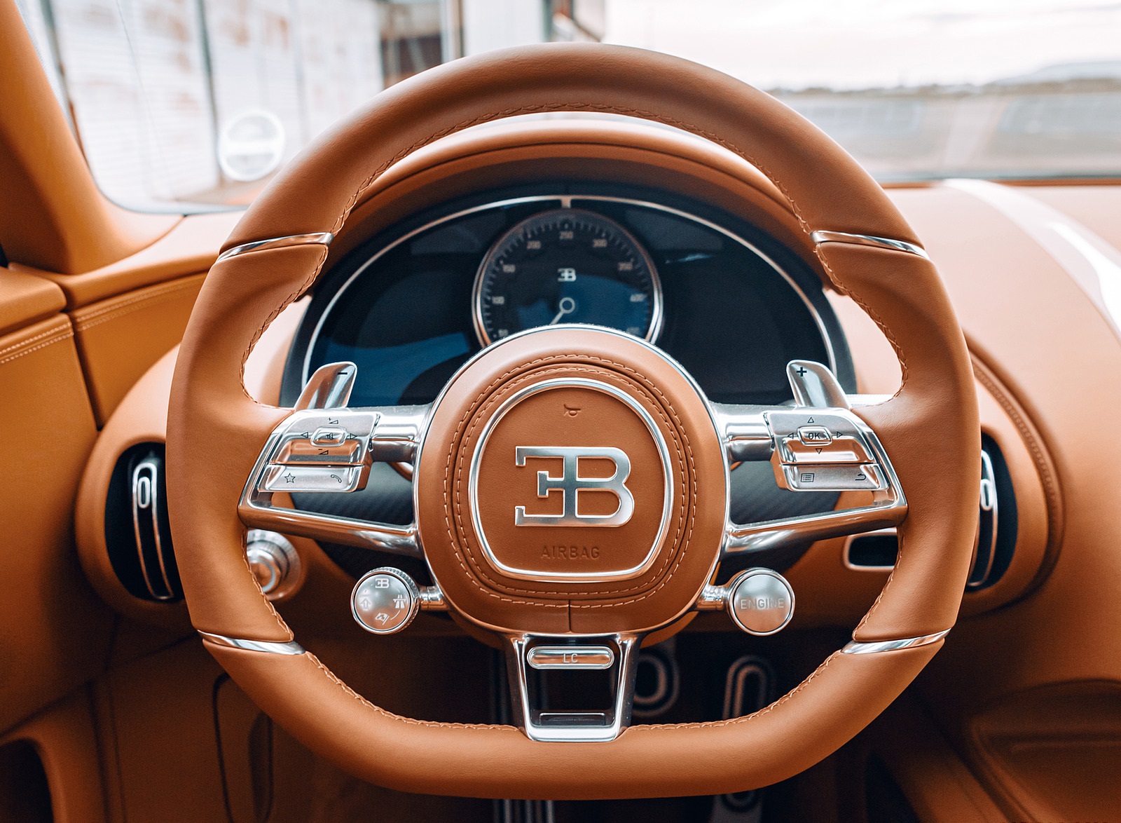 2021 Bugatti Chiron Sport Les Legendes Du Ciel Interior Steering Wheel Wallpapers 19 Newcarcars