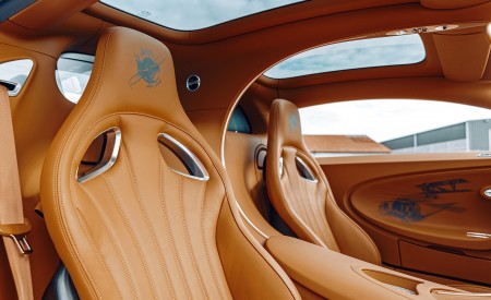 2021 Bugatti Chiron Sport Les Légendes du Ciel Interior Seats Wallpapers 450x275 (18)