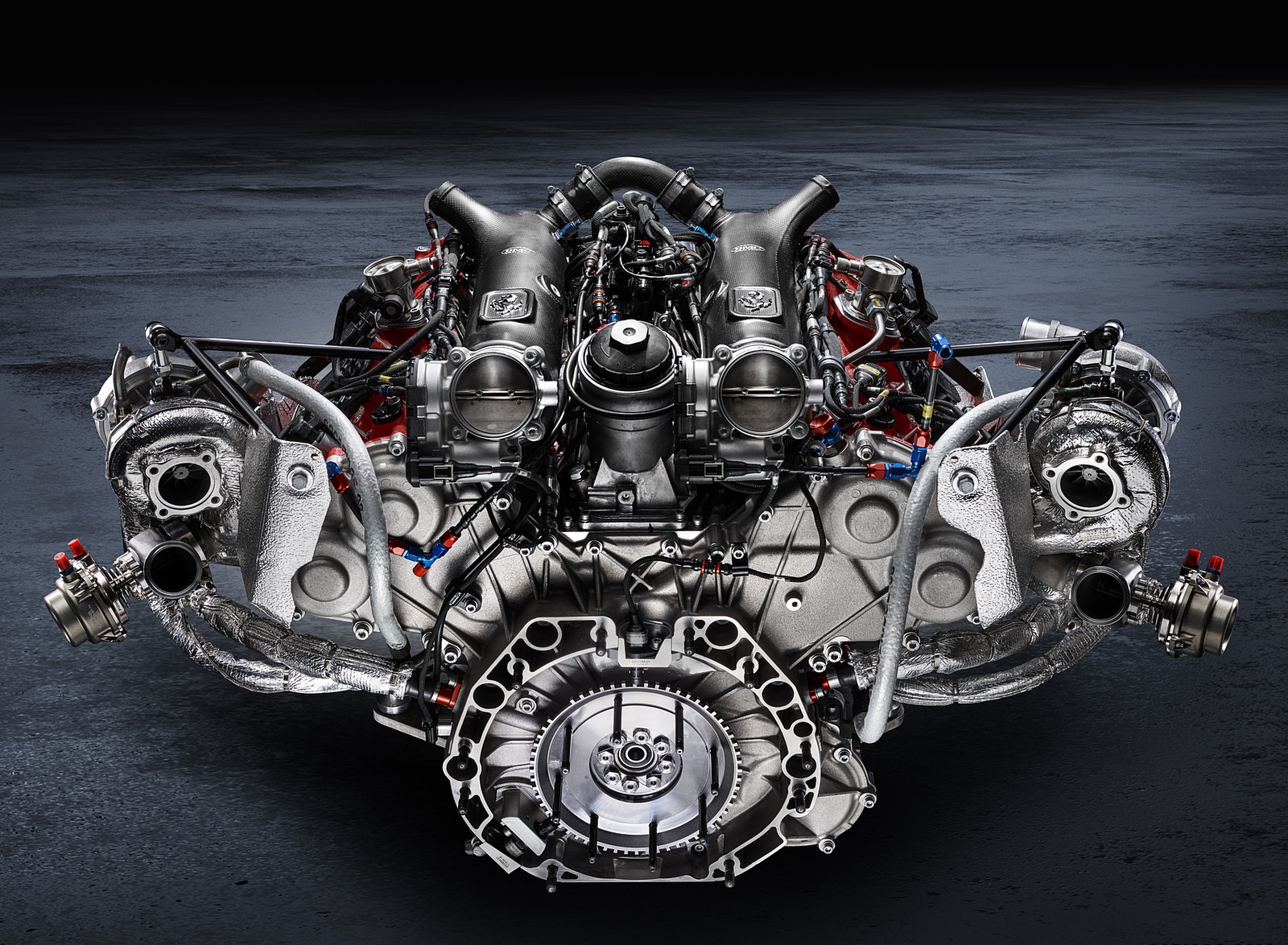 2021 Ferrari 488 GT Modificata Engine Wallpapers  #3 of 6