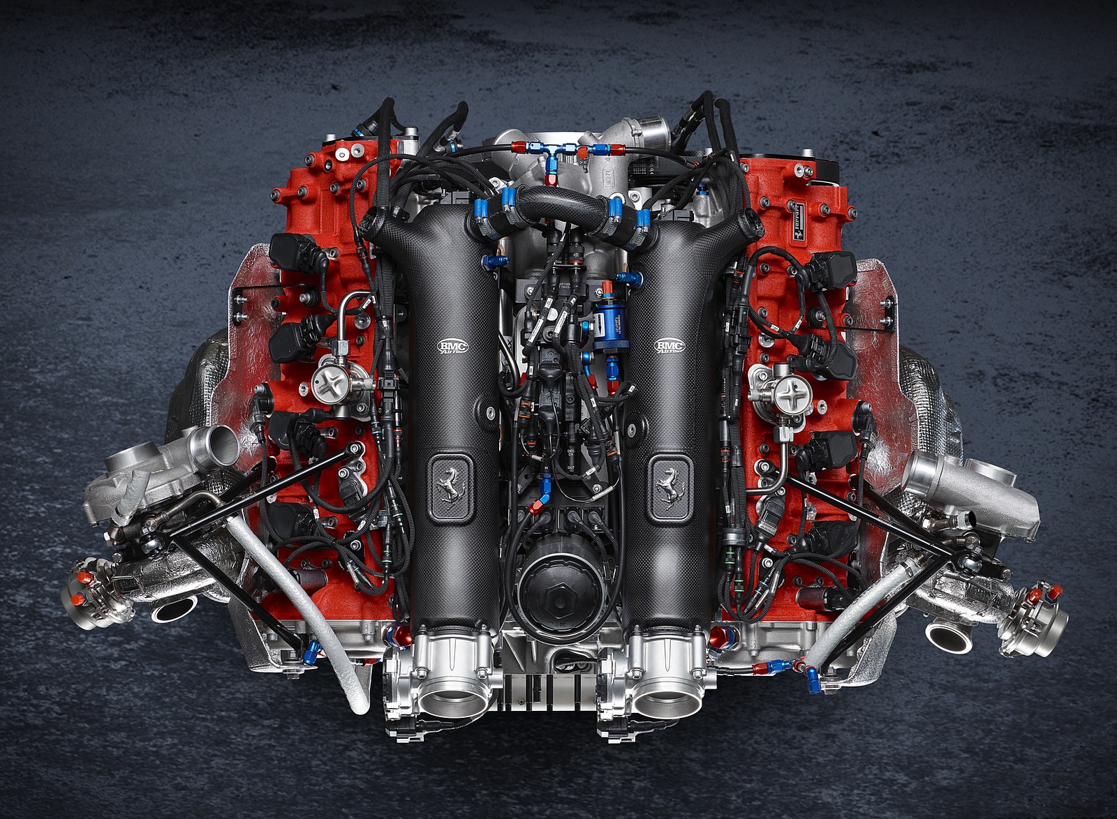 2021 Ferrari 488 GT Modificata Engine Wallpapers (5)