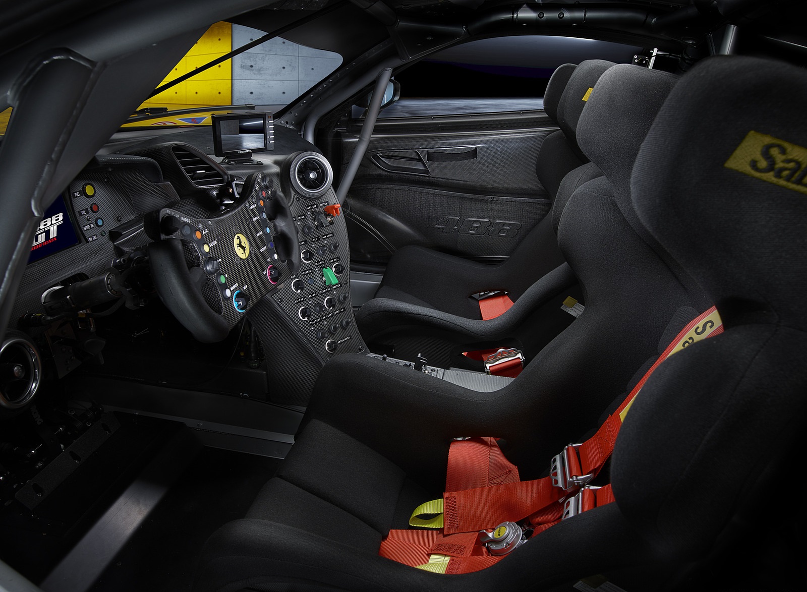 2021 Ferrari 488 GT Modificata Interior Wallpapers (6)