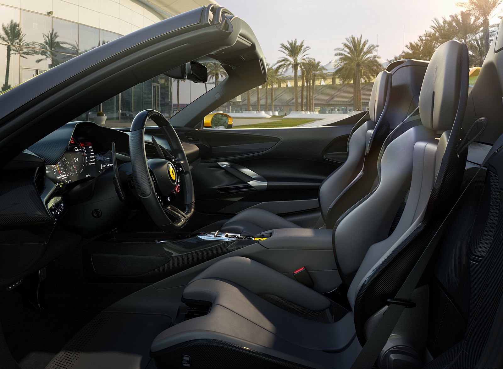 2021 Ferrari SF90 Spider Interior Seats Wallpapers (10)