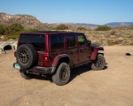 2021 Jeep Wrangler Rubicon 392 (Color: Snazzberry Metallic) Rear Three-Quarter Wallpapers 150x120