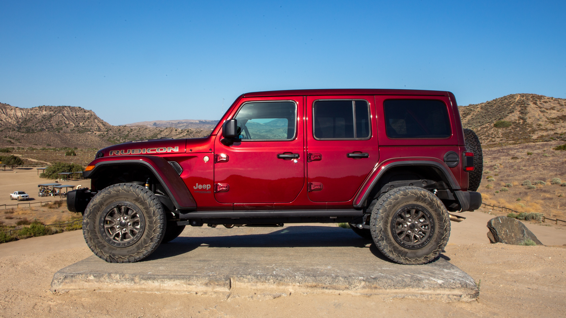 2021 Jeep Wrangler Rubicon 392 (Color: Snazzberry Metallic) Side ...