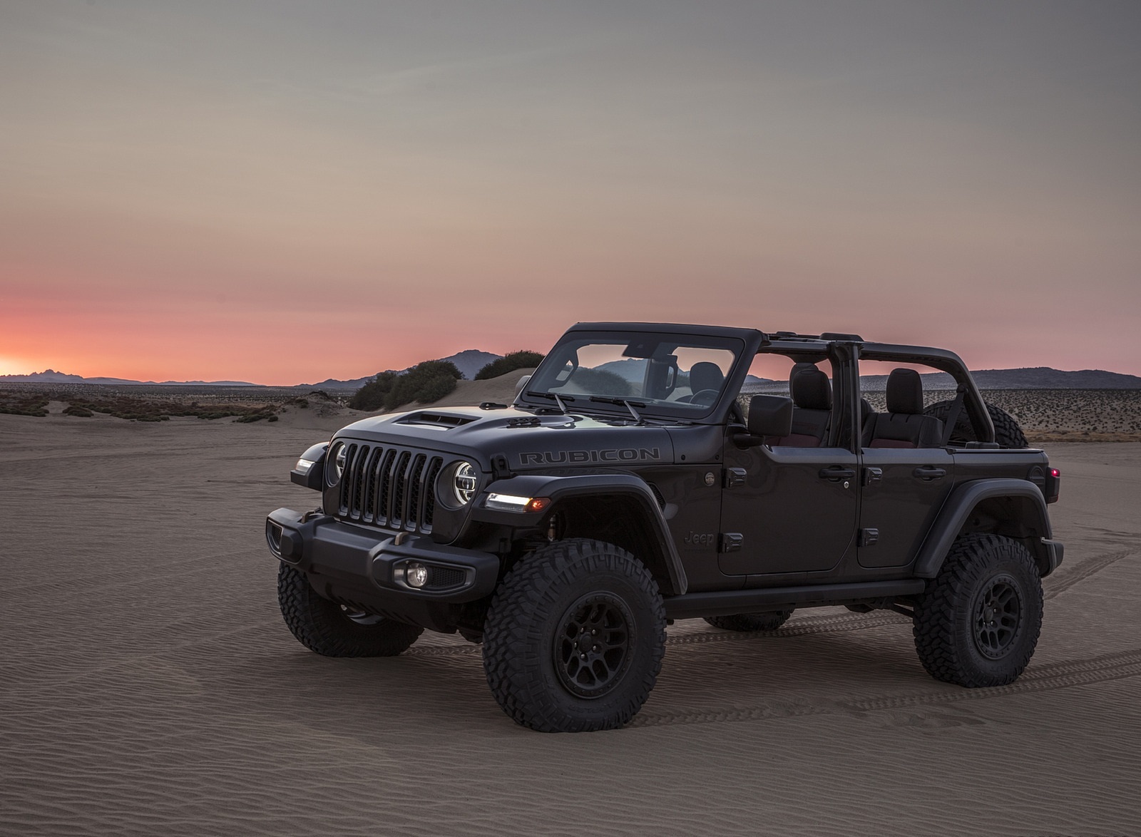 Jeep Wrangler Rubicon 2021 черный