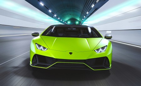 2021 Lamborghini Huracán EVO Fluo Capsule (Color: Green) Front Wallpapers 450x275 (2)
