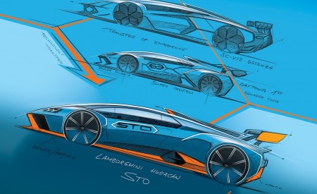 2021 Lamborghini Huracán STO Design Sketch Wallpapers 450x275 (135)