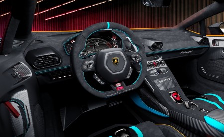 2021 Lamborghini Huracán STO Interior Cockpit Wallpapers 450x275 (129)