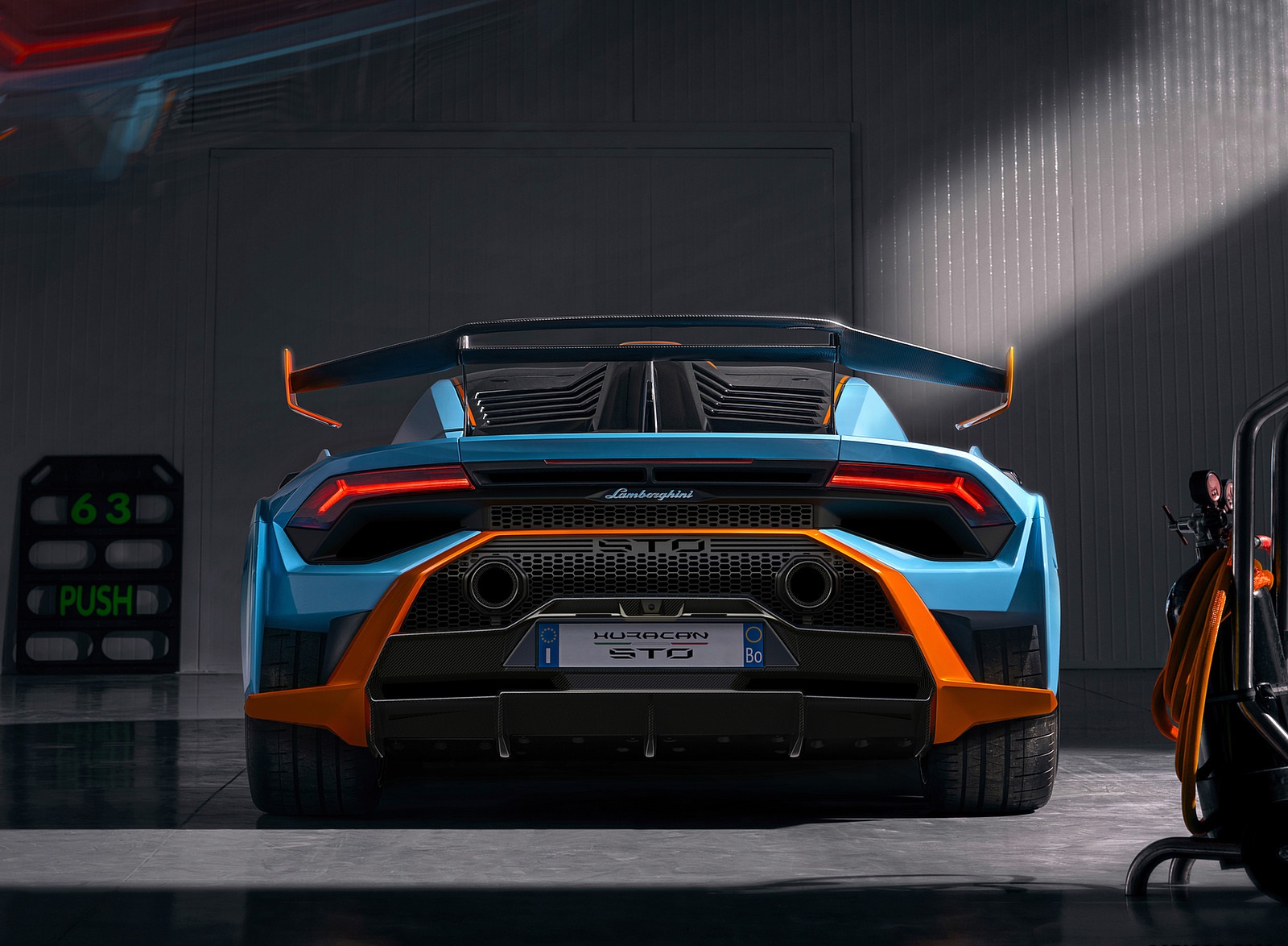 2021 Lamborghini Huracán STO Rear Wallpapers #112 of 135