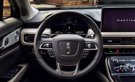 2021 Lincoln Nautilus Interior Steering Wheel Wallpapers 450x275 (56)