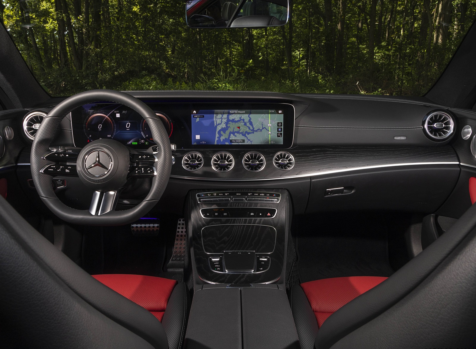 2021 Mercedes-Benz E 450 4MATIC Coupe (US-Spec) Interior Cockpit Wallpapers #34 of 49