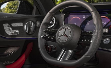 2021 Mercedes-Benz E 450 4MATIC Coupe (US-Spec) Interior Steering Wheel Wallpapers 450x275 (36)