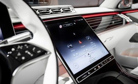 2021 Mercedes-Maybach S-Class Central Console Wallpapers 450x275 (136)