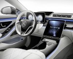 2021 Mercedes-Maybach S-Class (Color: Designo Crystal White / Silver Grey Pearl) Interior Wallpapers 150x120