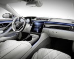 2021 Mercedes-Maybach S-Class (Color: Designo Crystal White / Silver Grey Pearl) Interior Wallpapers 150x120