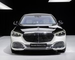 2021 Mercedes-Maybach S-Class (Color: Designo Diamond White Bright / Obsidian Black) Front Wallpapers 150x120