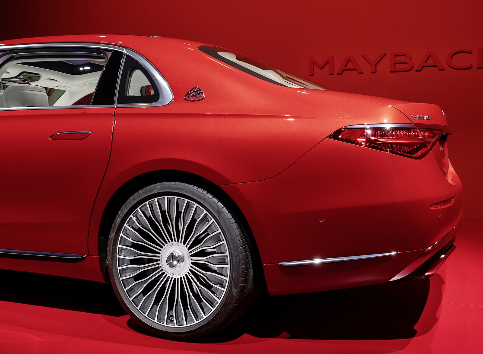 2021 Mercedes-Maybach S-Class (Color: Designo Patagonian Rot Bright) Detail Wallpapers #122 of 149