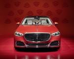 2021 Mercedes-Maybach S-Class (Color: Designo Patagonian Rot Bright) Front Wallpapers 150x120