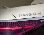 2021 Mercedes-Maybach S-Class (Color: Designo Rubellite Red / Kalahari Gold) Badge Wallpapers 150x120