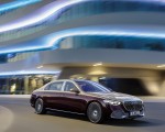 2021 Mercedes-Maybach S-Class (Color: Designo Rubellite Red / Kalahari Gold) Front Three-Quarter Wallpapers  150x120