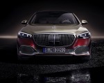 2021 Mercedes-Maybach S-Class (Color: Designo Rubellite Red / Kalahari Gold) Front Wallpapers 150x120 (30)