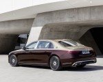 2021 Mercedes-Maybach S-Class (Color: Designo Rubellite Red / Kalahari Gold) Rear Three-Quarter Wallpapers 150x120 (16)