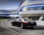 2021 Mercedes-Maybach S-Class (Color: Designo Rubellite Red / Kalahari Gold) Rear Three-Quarter Wallpapers 150x120